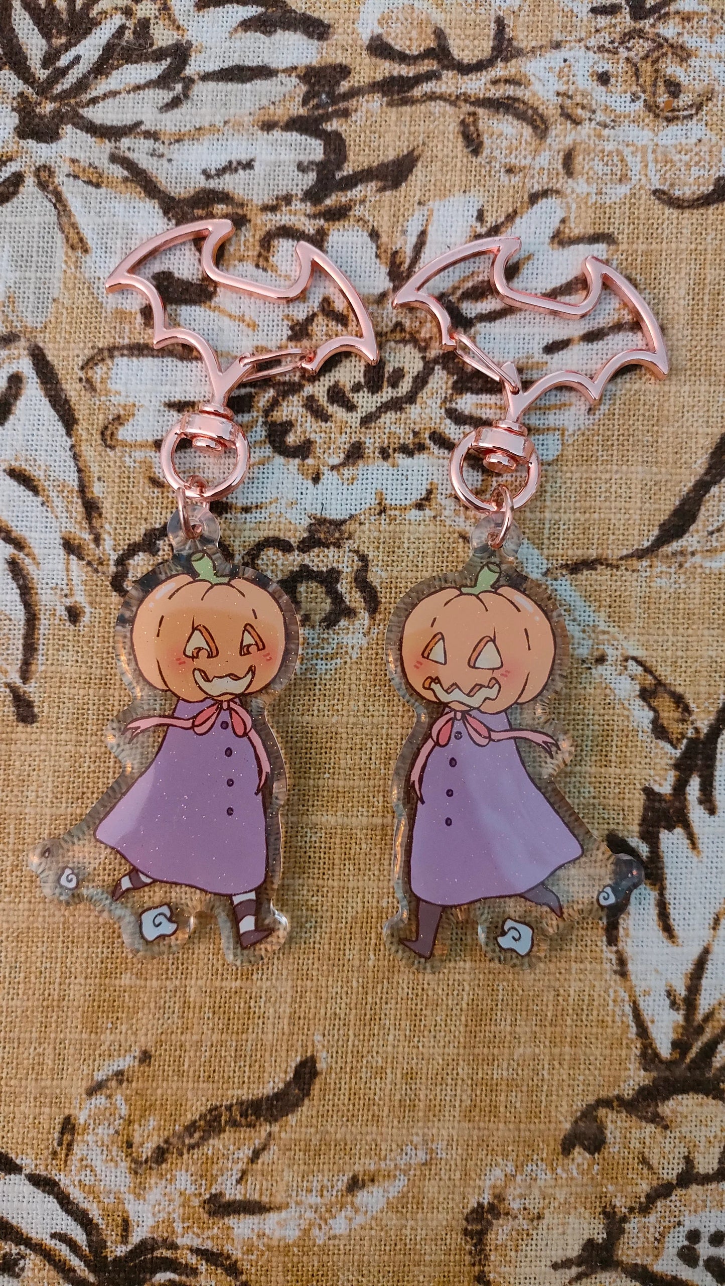 Epoxy keychains - Four seasons