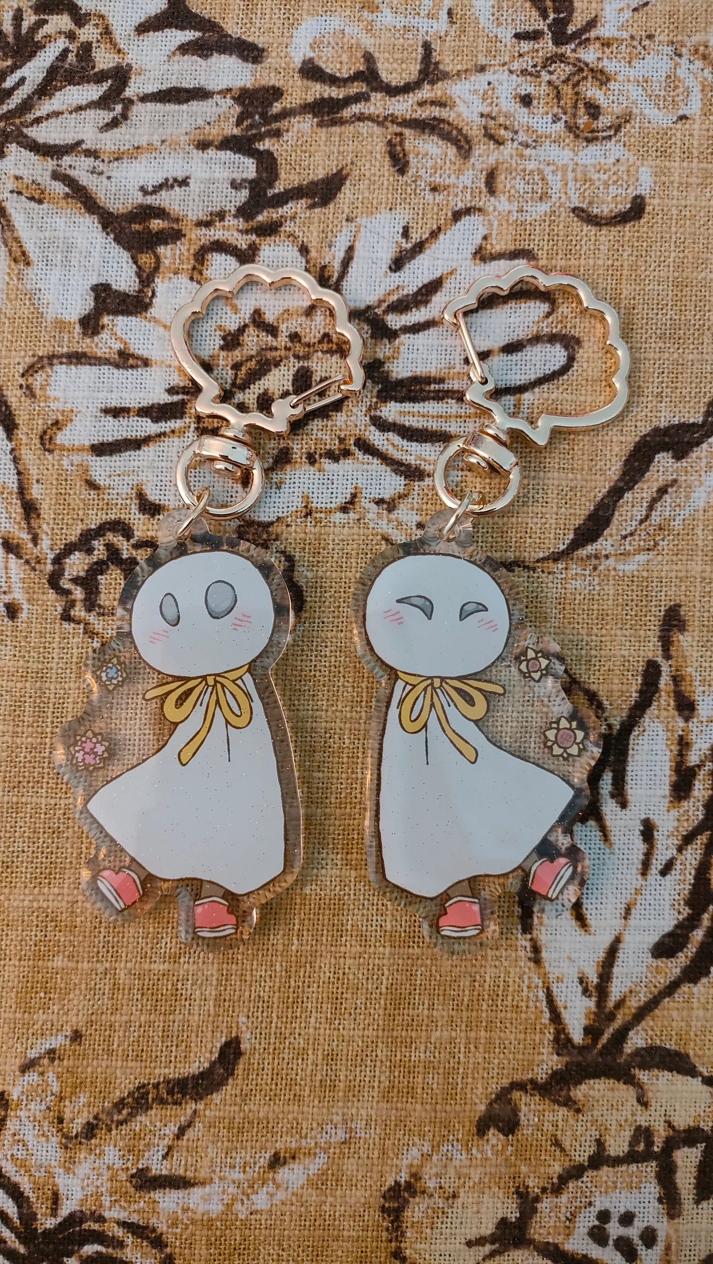 Epoxy keychains - Four seasons