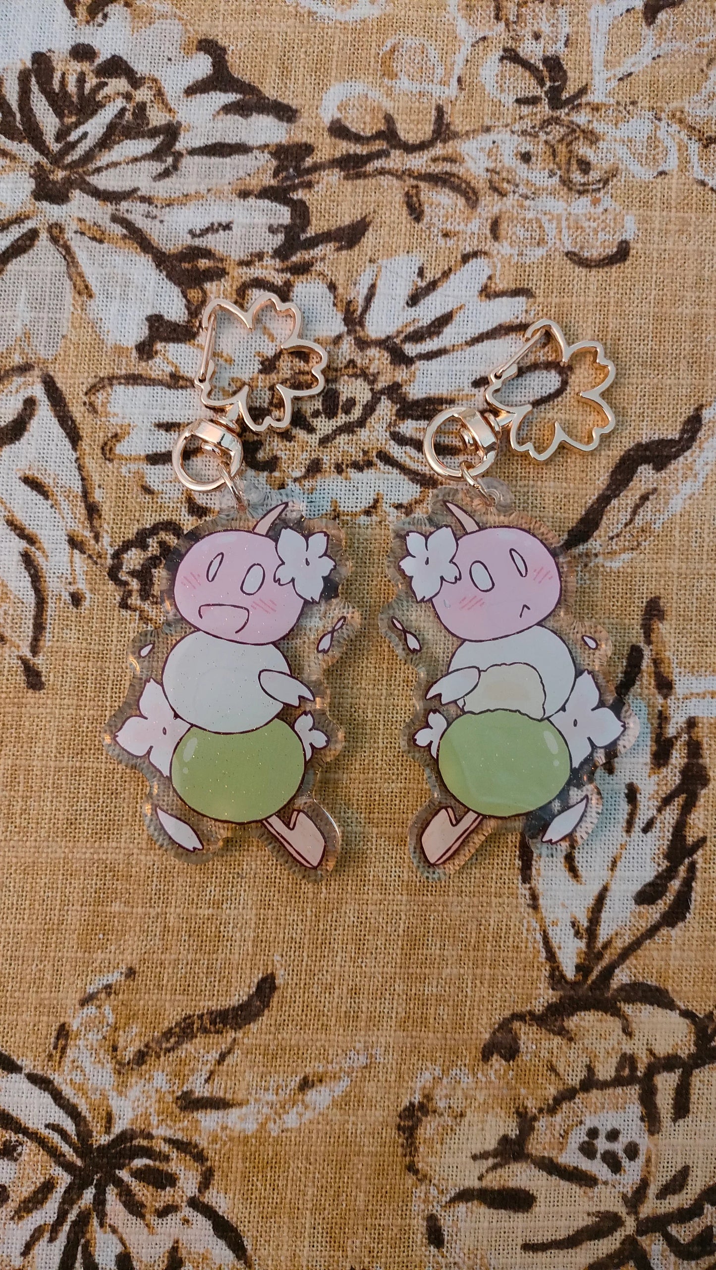 Epoxy keychains - Four seasons